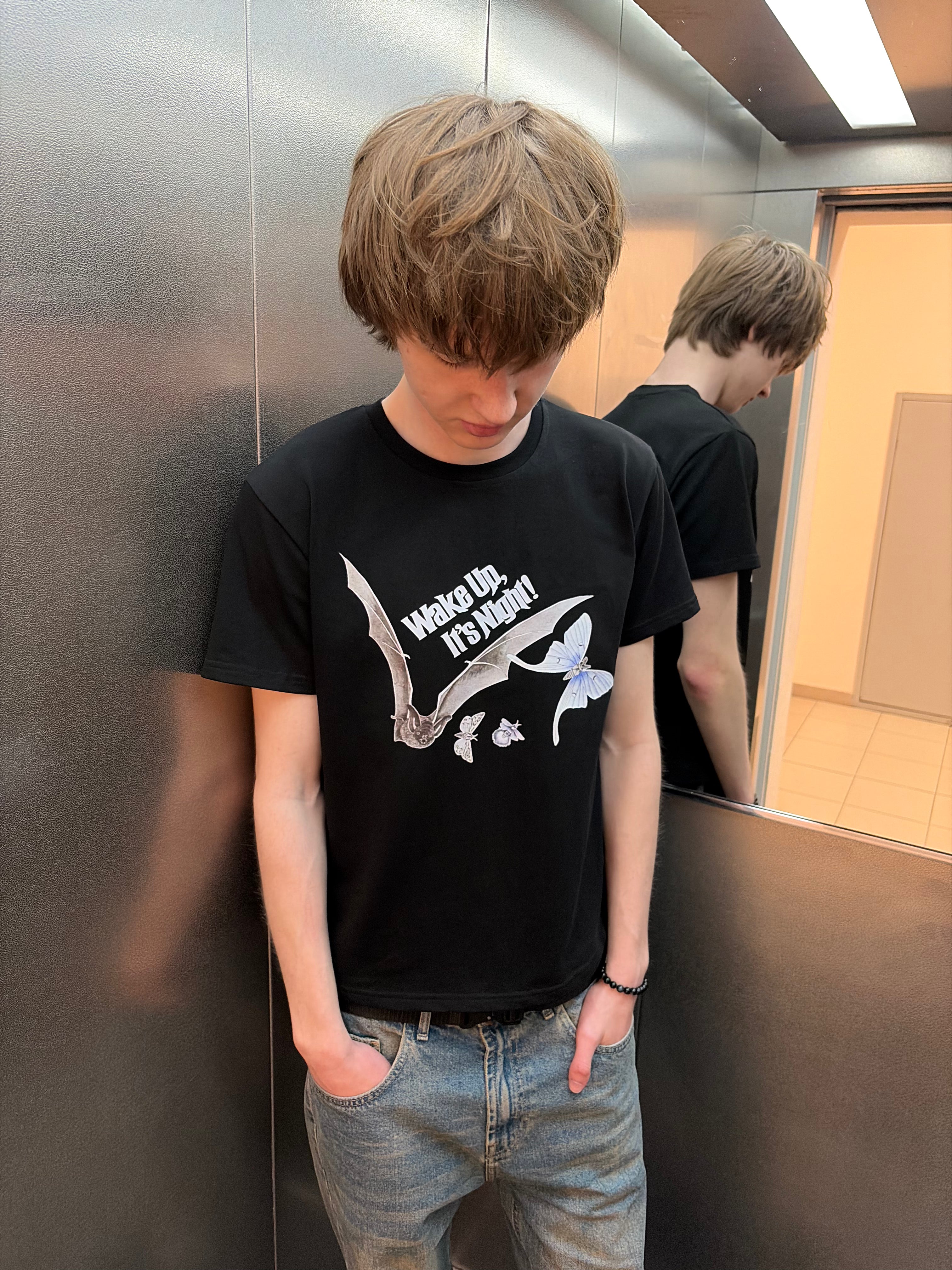 "Wake Up It's Night" tshirt